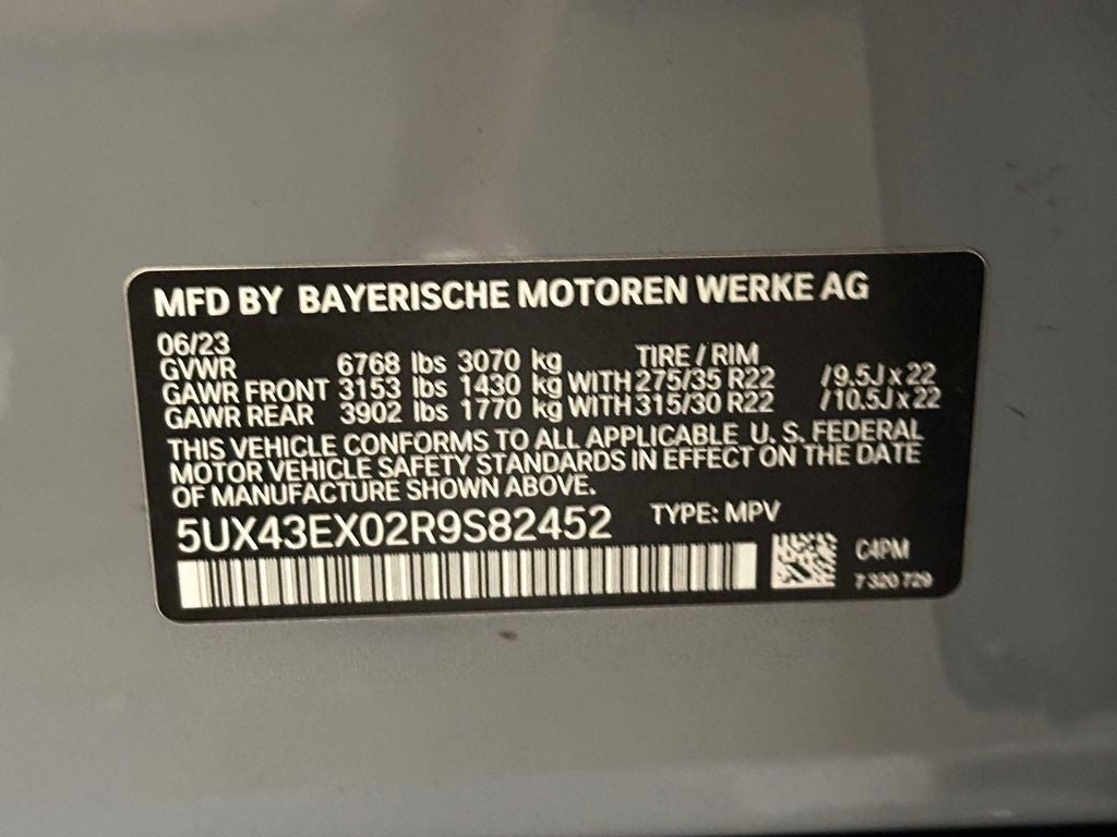 2024 BMW X6 M60i