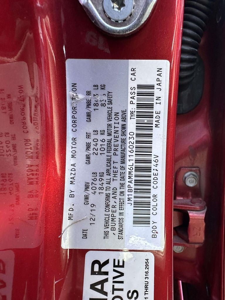 2020 Mazda Mazda3 Preferred