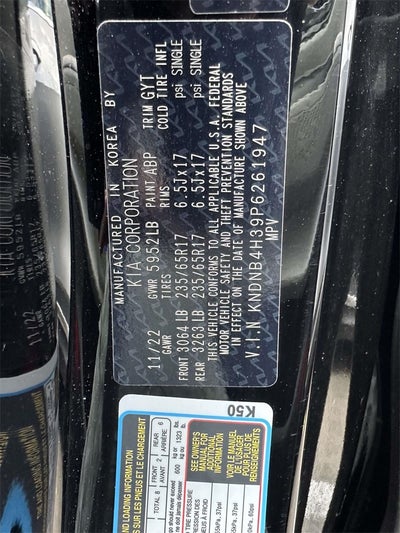 2023 Kia Carnival LX