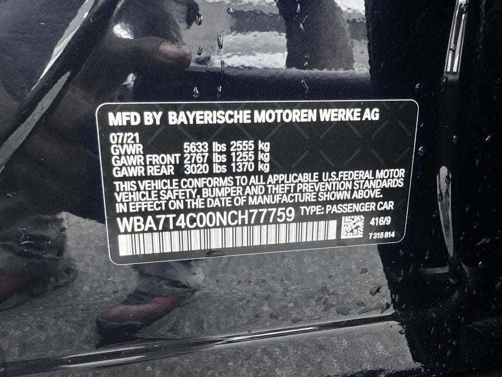 2022 BMW 7 Series 740i xDrive