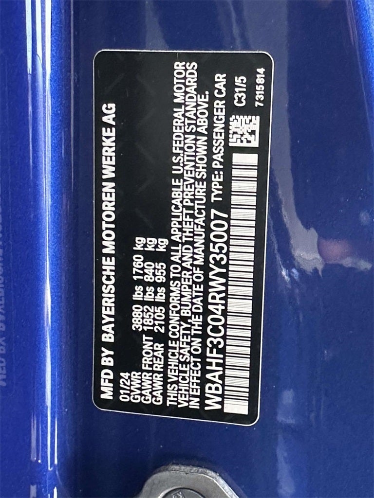 2024 BMW Z4 sDrive30i