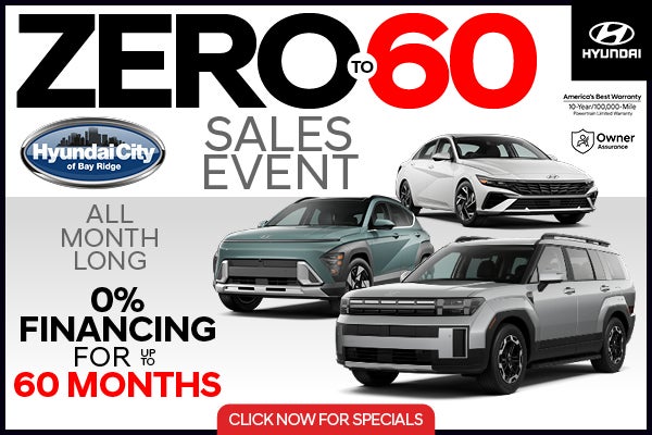 ZERO TO 60 SALES EVENT