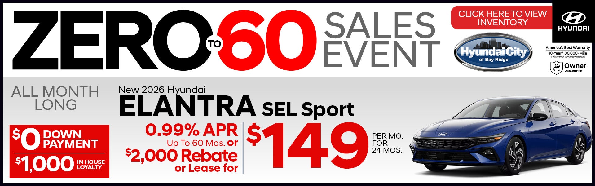 New 2026 Hyundai Elantra SEL Sport