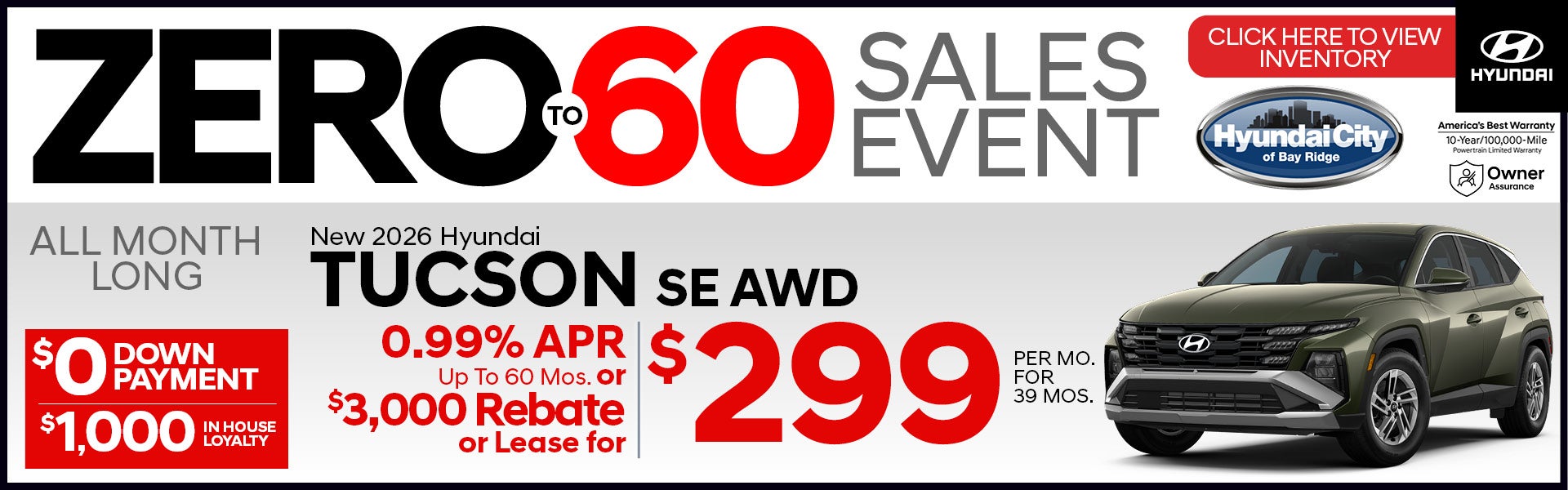 New 2026 Hyundai Tucson SE AWD