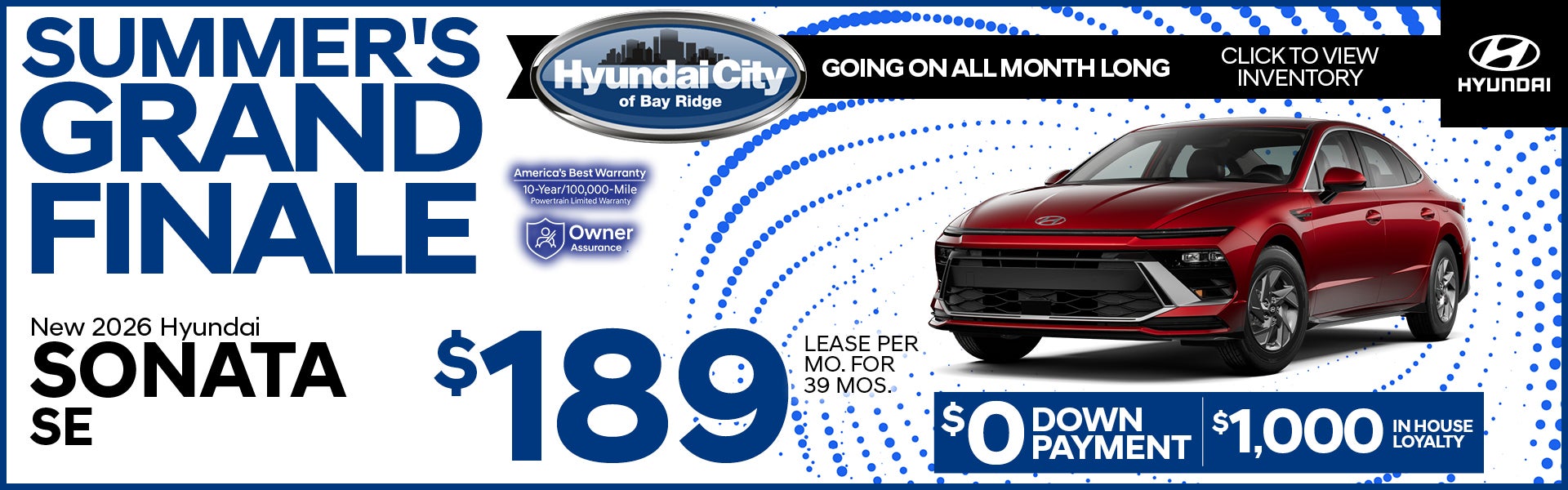 New 2026 Hyundai Sonata SE