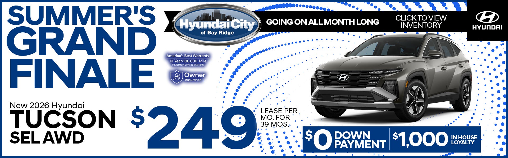 New 2026 Hyundai Tucson SEL AWD