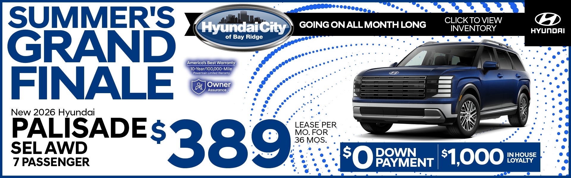 New 2026 Hyundai Palisade SEL AWD 7 Passenger
