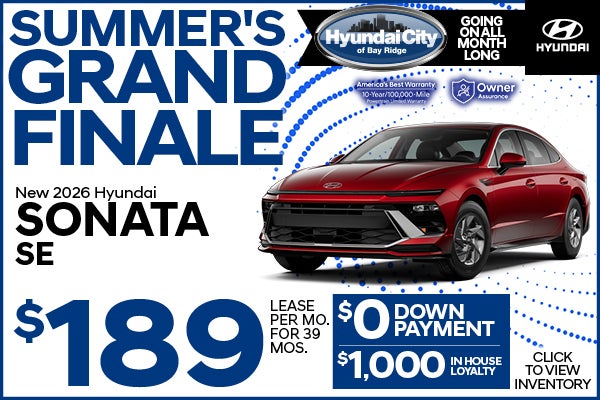 New 2026 Hyundai Sonata SE