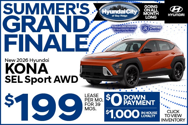 New 2026 Hyundai Kona SEL Sport AWD