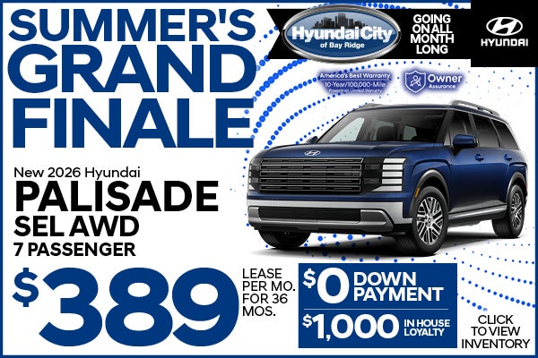 New 2026 Hyundai Palisade SEL AWD 7 Passenger