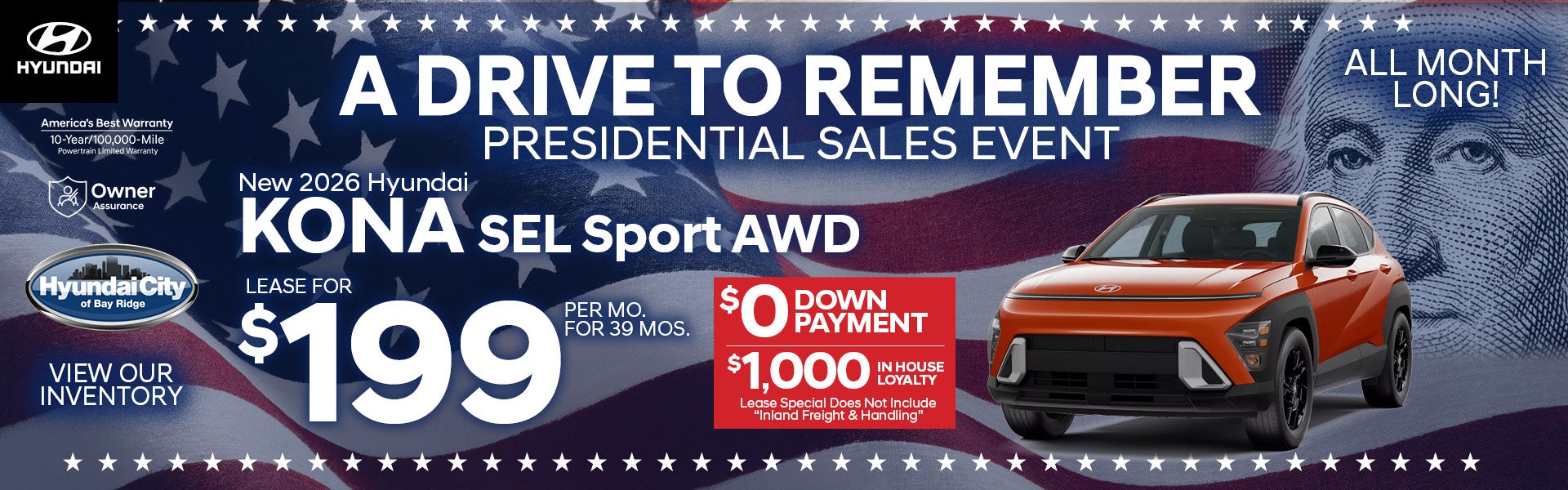 NEW 2026 KONA SEL SPORT