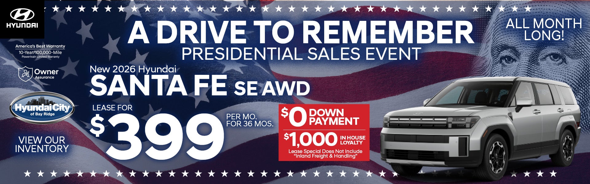 New 2026 Hyundai Santa Fe SE AWD