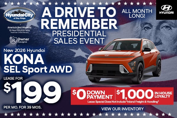 NEW 2026 KONA SEL SPORT