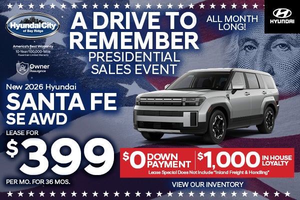 New 2026 Hyundai Santa Fe SE AWD