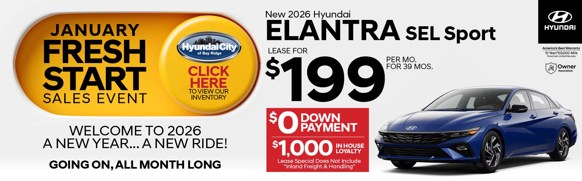 NEW 2026 ELANTRA SEL SPORT