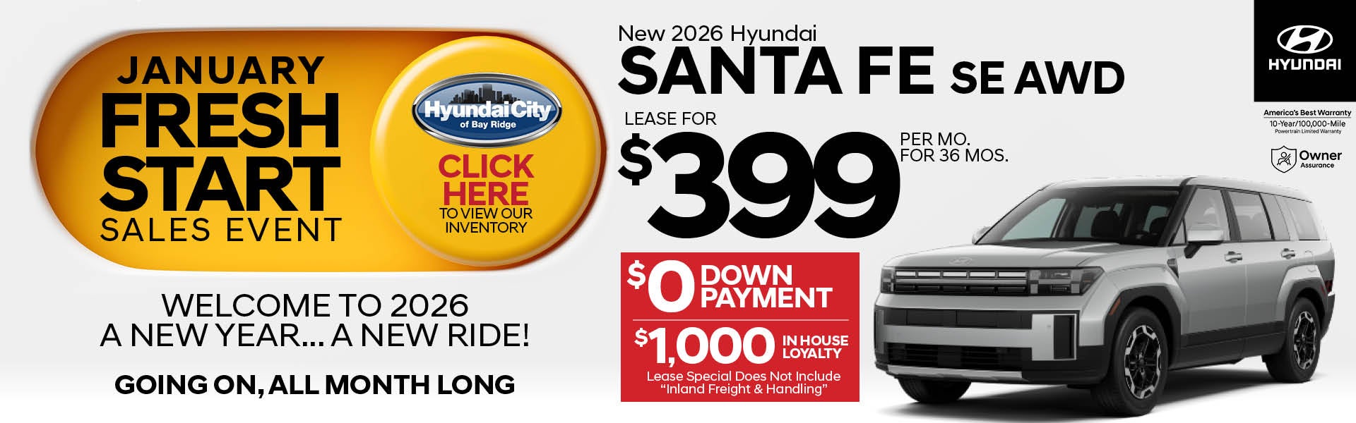 NEW 2026 SANTA FE SE