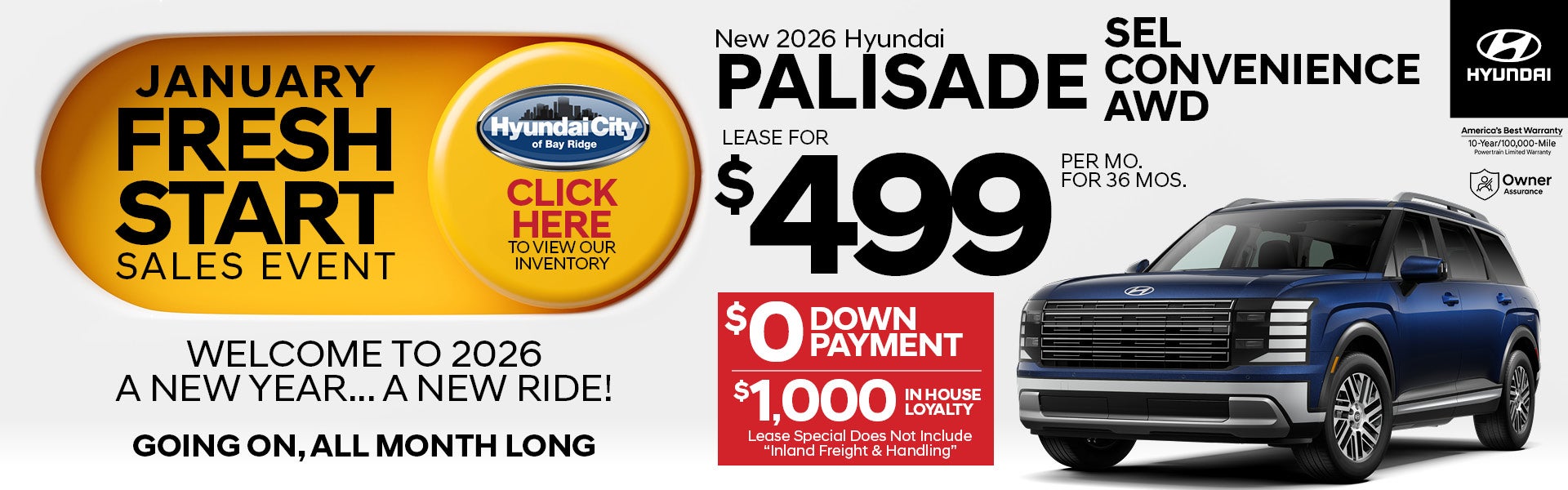 NEW 2026 PALISADE SEL