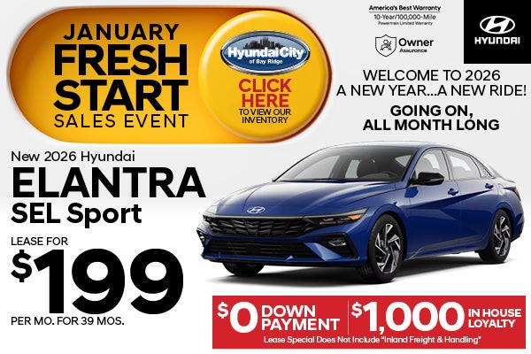 NEW 2026 ELANTRA SEL SPORT