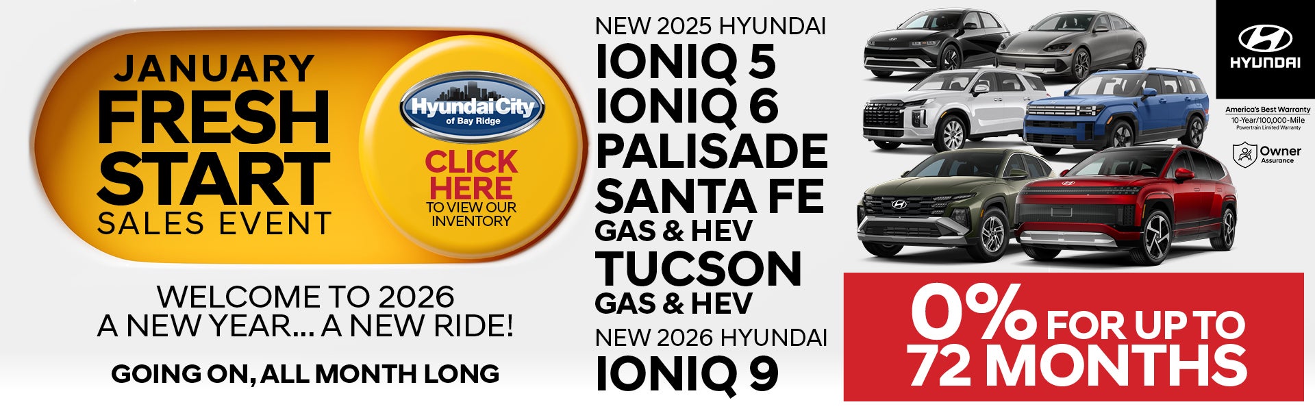 0% APR FOR UP TO 72 MOS.