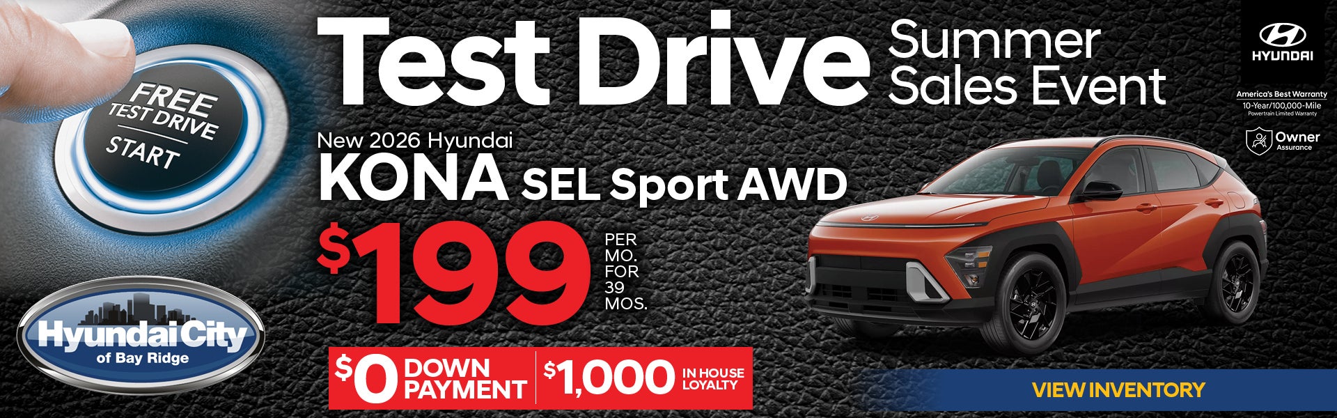 New 2026 Hyundai Kona SEL Sport AWD