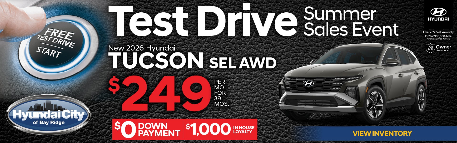 New 2026 Hyundai Tucson SEL AWD