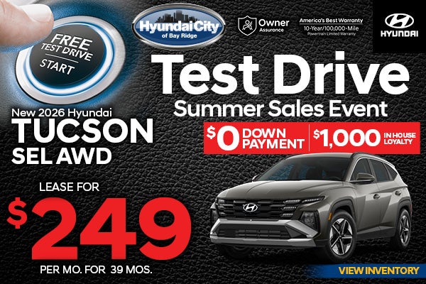 New 2026 Hyundai Tucson SEL AWD