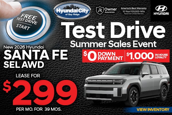New 2026 Hyundai Santa Fe SEL AWD