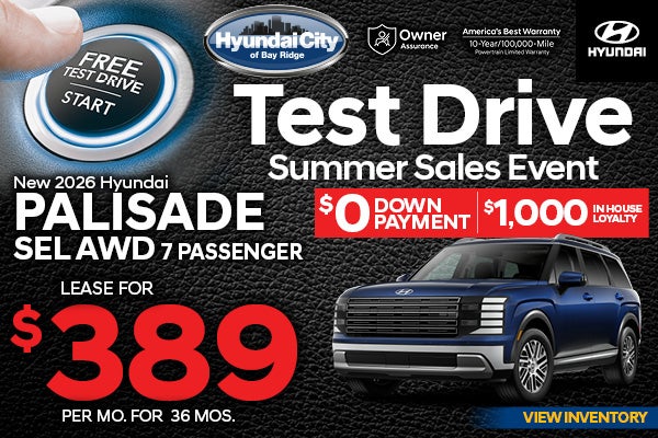 New 2026 Hyundai Palisade SEL AWD 7 Passenger