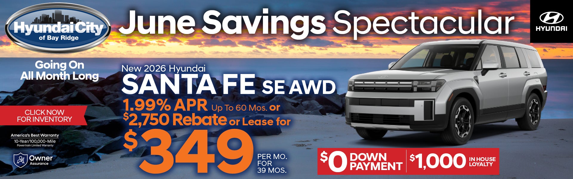 New 2026 Hyundai Santa Fe SE AWD