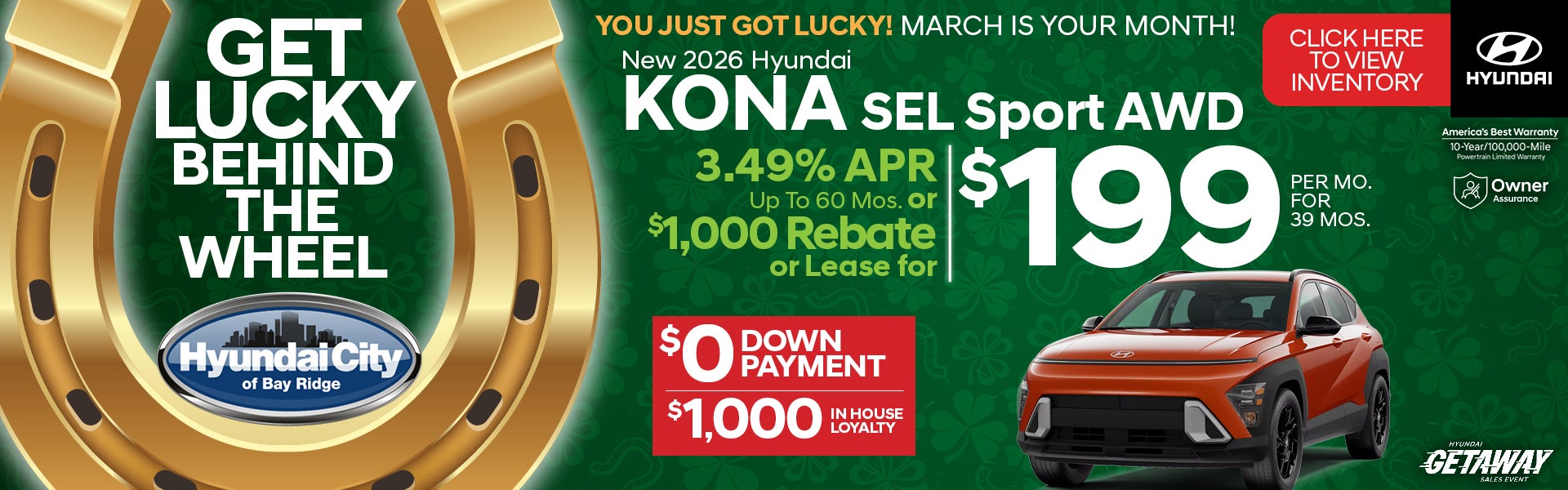 New 2026 Hyundai Kona SEL Sport AWD