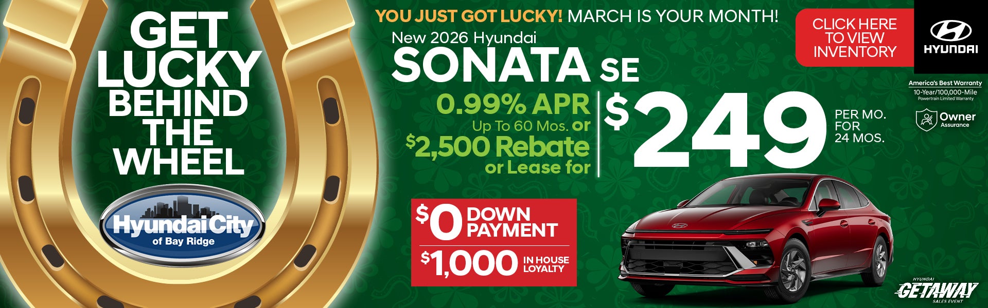 New 2026 Hyundai Sonata SE