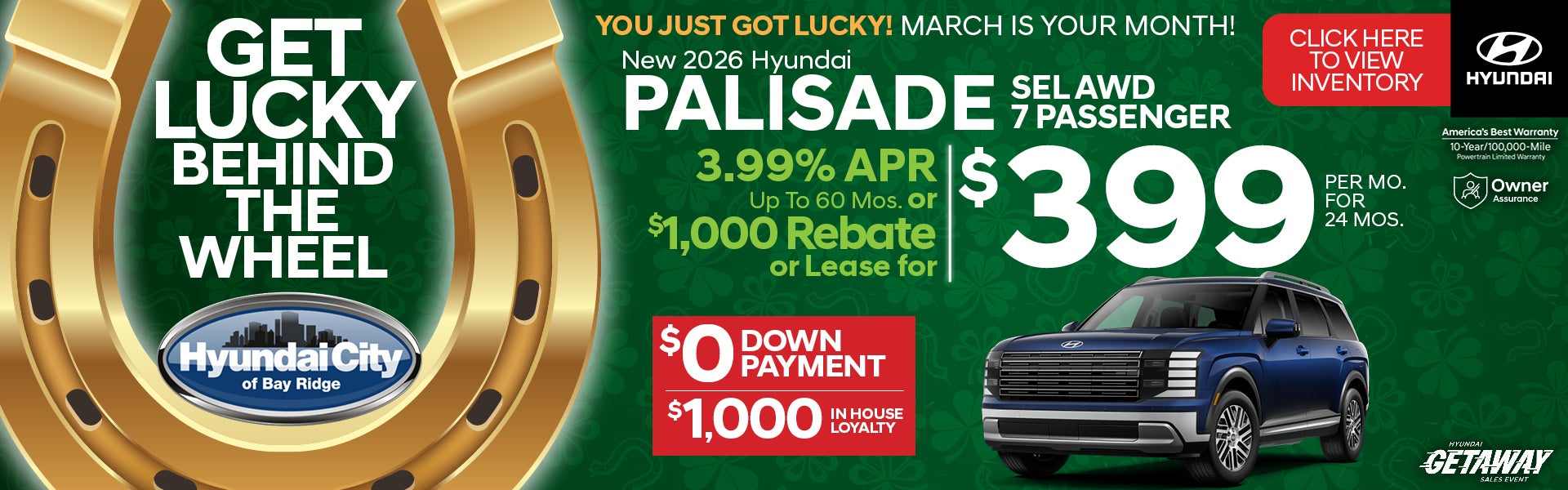 New 2026 Hyundai Palisade SEL AWD 7 Passenger