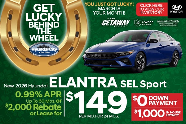 New 2026 Hyundai Elantra SEL Sport