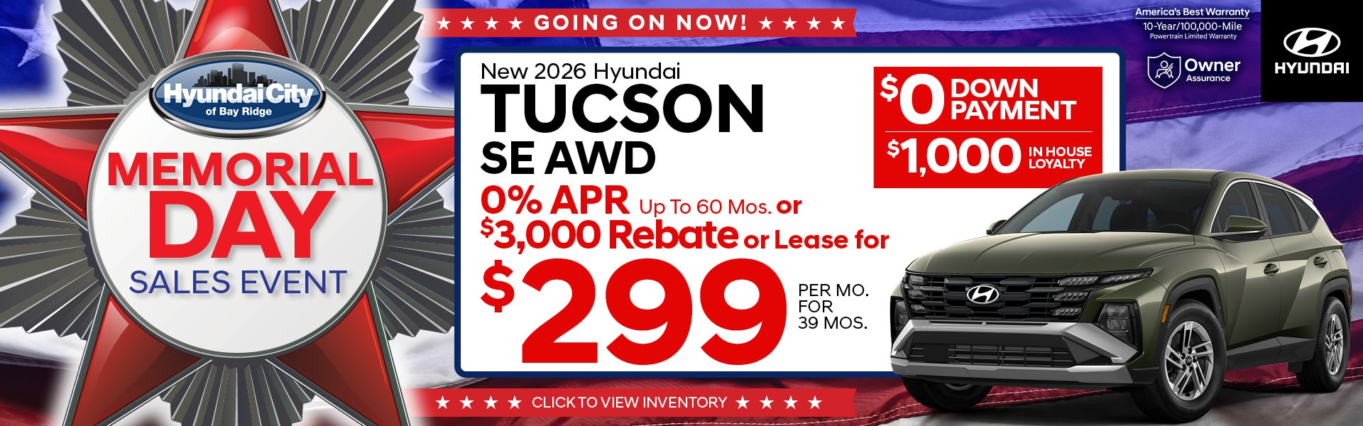 New 2026 Hyundai Tucson SE AWD