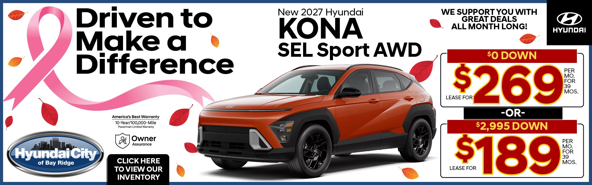 New 2027 Hyundai Kona SEL Sport AWD