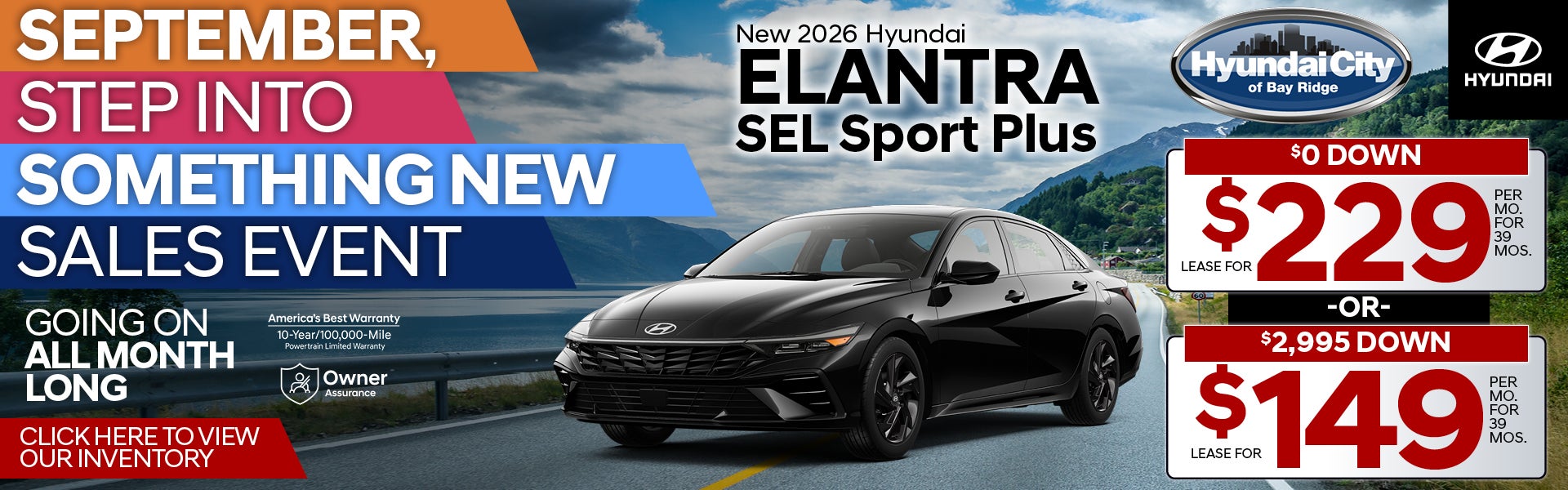 New 2026 Hyundai Elantra SEL Sport Plus