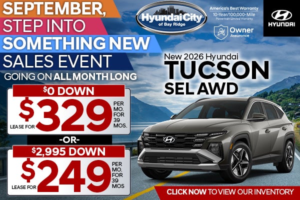 New 2026 Hyundai Tucson SEL AWD