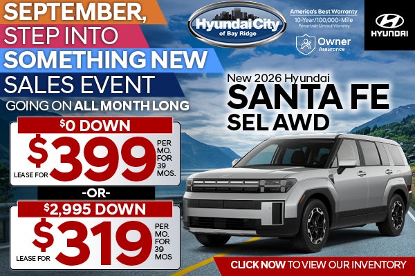 New 2026 Hyundai Santa Fe SEL AWD