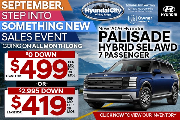 New 2026 Hyundai Palisade Hybrid SEL AWD 7 Passenger