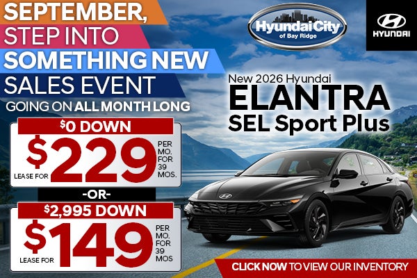 New 2026 Hyundai Elantra SEL Sport Plus