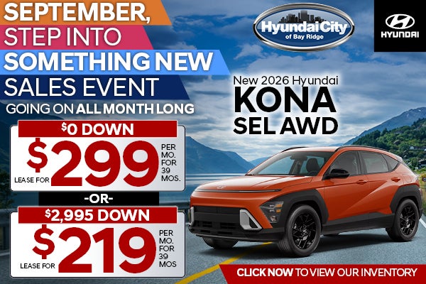 New 2026 Hyundai Kona SEL AWD