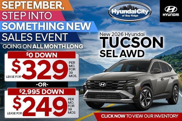 New 2026 Hyundai Tucson SEL AWD