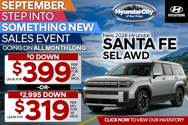 New 2026 Hyundai Santa Fe SEL AWD