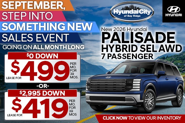 New 2026 Hyundai Palisade Hybrid SEL AWD 7 Passenger